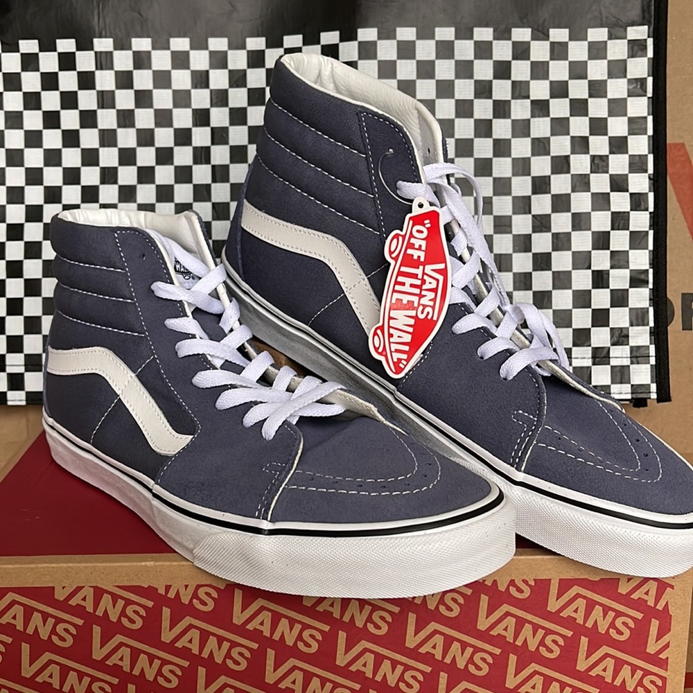 Vans Sk8-Hi Grisaille/True White Men’s sneakers - Picture 5 of 16